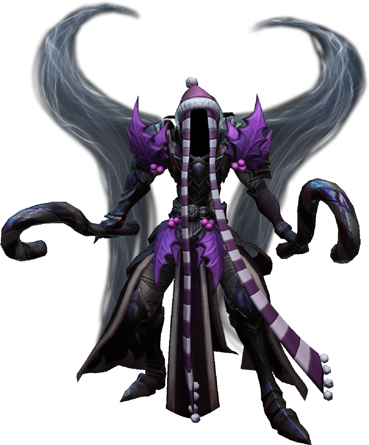Maltheal Winter Veil Plum Seasons Reapings Skin - Portable Network Graphics (2560x1598), Png Download