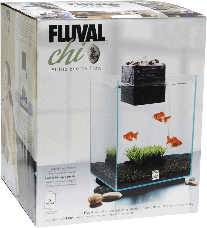 Kit Acuario Fluval Chi Ii 19 Lts - Fluval Chi Aquarium Kit 5gallon (790x844), Png Download
