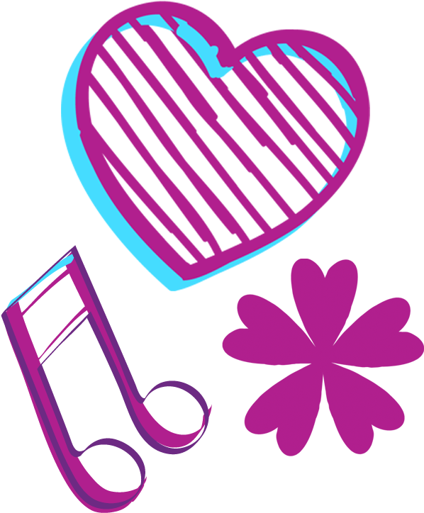 24 - Violetta Stickers Png (860x860), Png Download