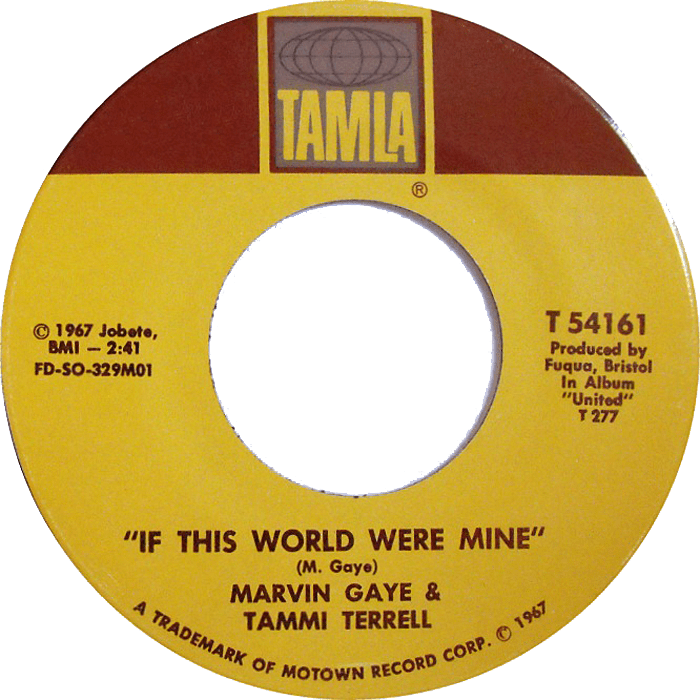 Marvin Gaye & Tammi Terrell * - Stevie Wonder Signed Sealed Delivered I M Yours (700x700), Png Download