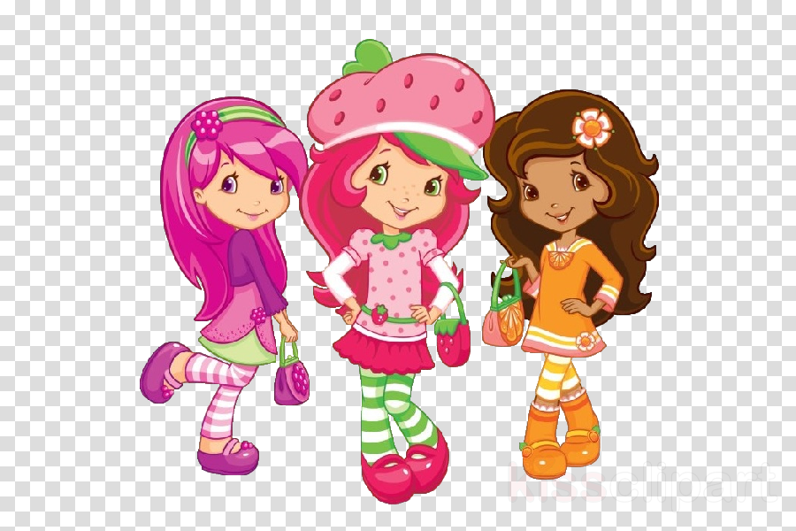 Disney Strawberry Shortcake Clipart Shortcake Strawberry - Walls 360 Peel & Stick Wall Decals: Strawberry (900x600), Png Download