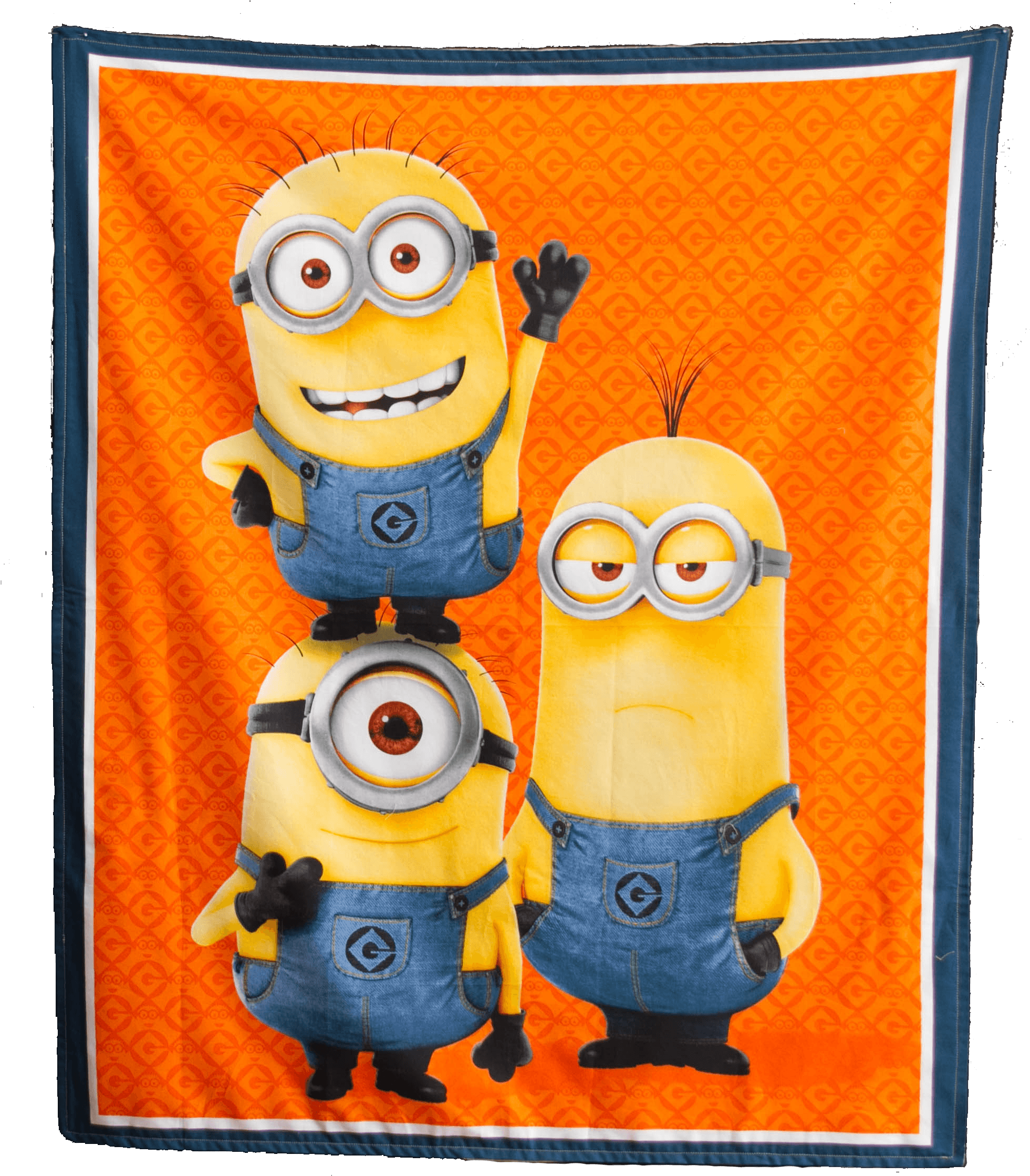 Cuddly Blanket Minions - Despicable Me 3 Minion (2025x2327), Png Download