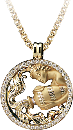 18kt S - Acuario Collar (758x566), Png Download