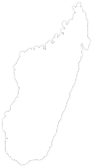 Click On The Map To Discover Our Partners And Projects - Madagascar Map (1280x580), Png Download
