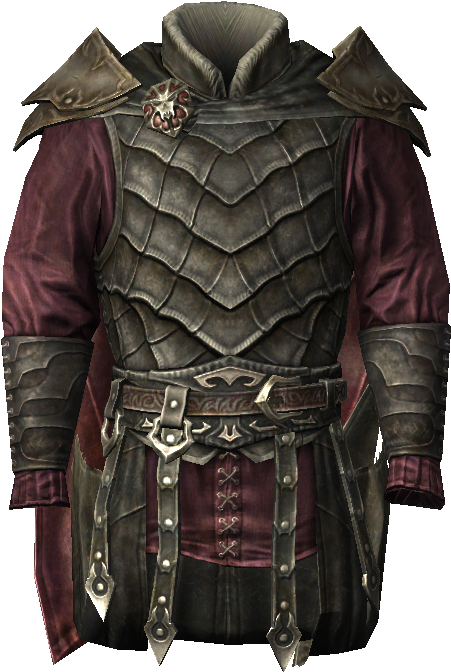 Vampire Armor Skyrim - The Elder Scrolls (690x690), Png Download