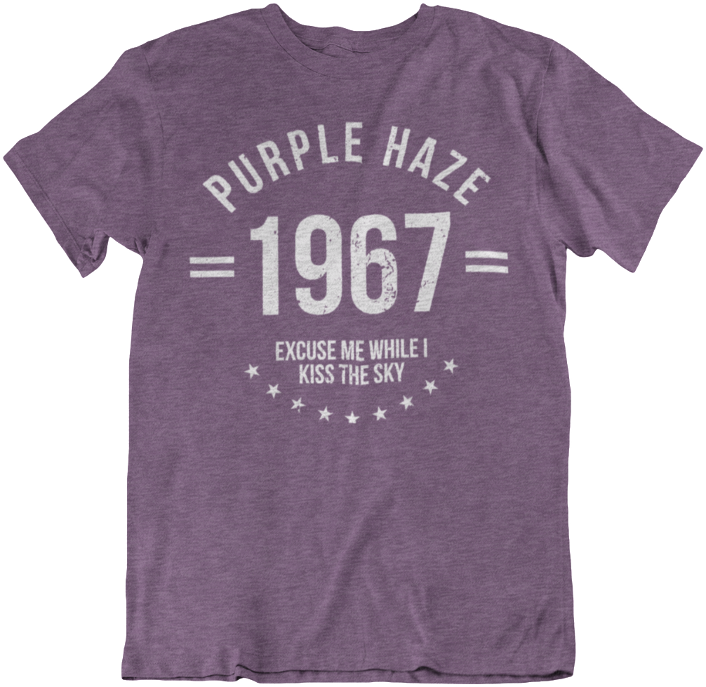 Purple Haze T Shirt Tri Blend - T-shirt (1024x1024), Png Download