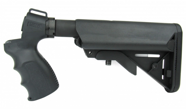 Tacfire Mossberg 500 Pistol Grip Stock Kit With Battery - M4 Viper Mk5 Airsoft Gun (650x650), Png Download