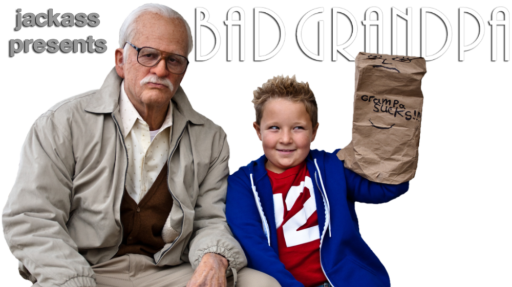 Bad Grandpa Image - Jackass Bad Grandpa (1000x562), Png Download