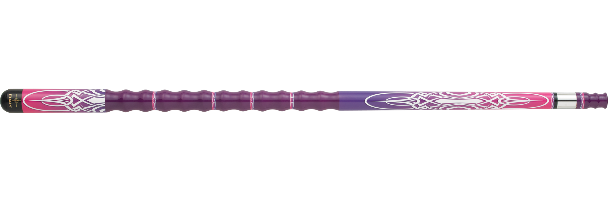Stealth Sth10 Pool Cue - Stealth Cues Purple Tribal Sth10 (2000x666), Png Download