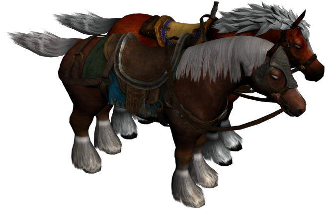 Download Zip Archive - Hyrule Warriors Level 2 Epona (750x650), Png Download