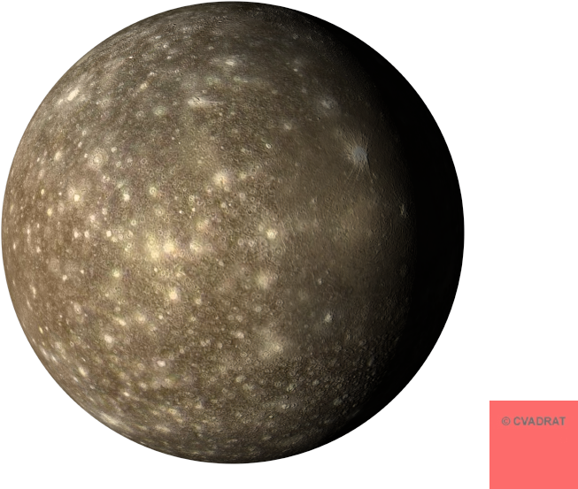 Callisto Moon (800x600), Png Download