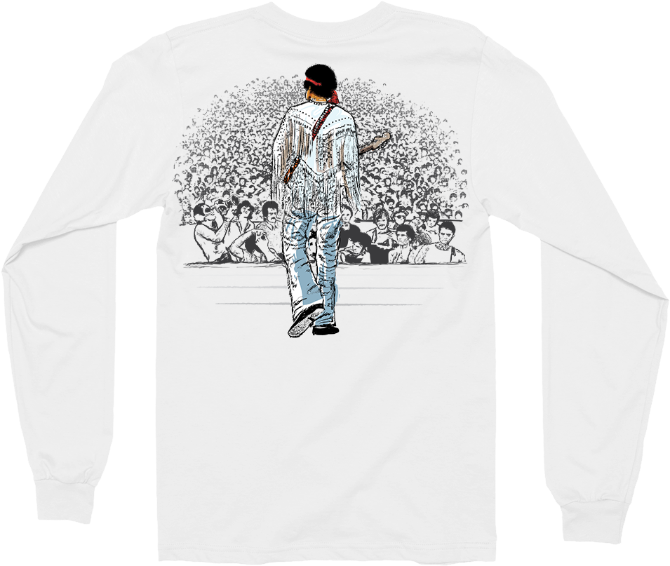 Purple Haze Long Sleeve T - Sleeve (1000x1000), Png Download