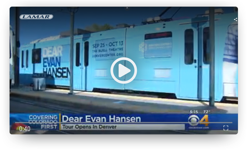 Denver Tony Award-winning Musical Dear Evan Hansen - Tgv (800x507), Png Download