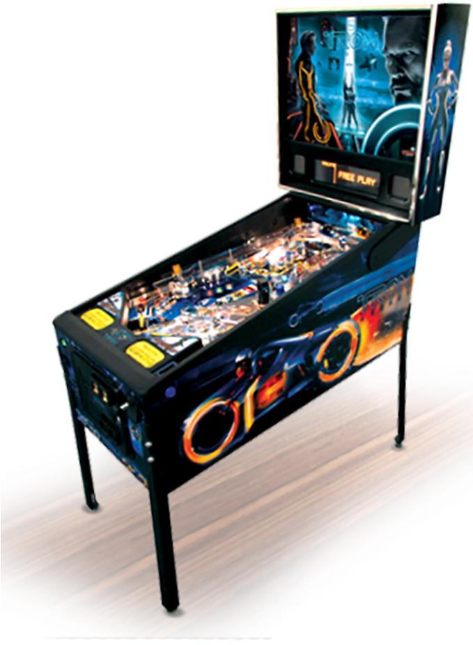 Tron - Tron Legacy Pinball (678x1000), Png Download