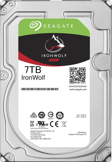 Zoom - Seagate Ironwolf Nas Hdd 3.5 6tb (700x700), Png Download