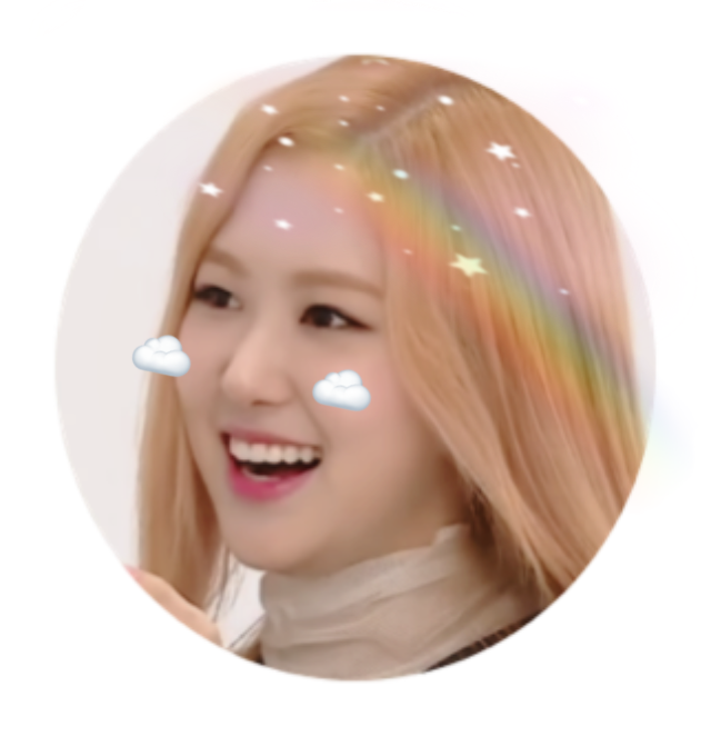 Roseblackpink Rose Rosé Blackpink Roséblackpink Chaeyou - Rose Blackpink Icon Png (640x662), Png Download