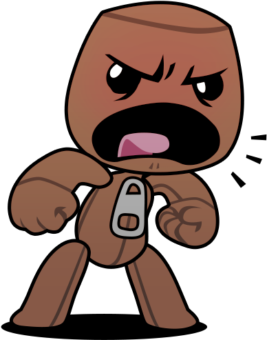 10 May - Little Big Planet Stickers Imessage (618x618), Png Download