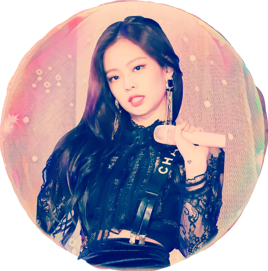 Blackpink Jennie Lisa Jisoo Rose 🔥🔥🔥 - Lisa Blackpink Transparent Circle (1024x1036), Png Download