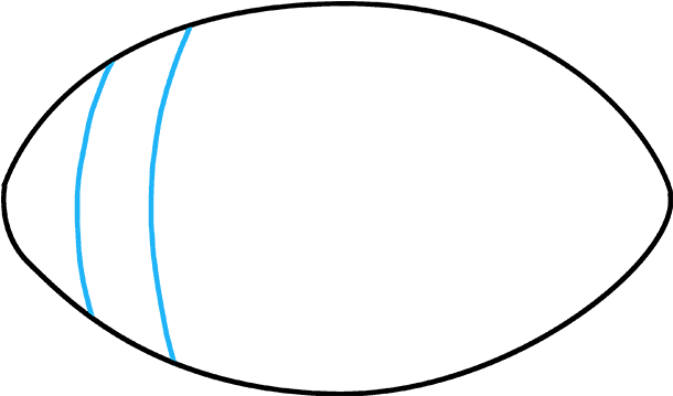 How To Draw Football - Drawing (680x678), Png Download