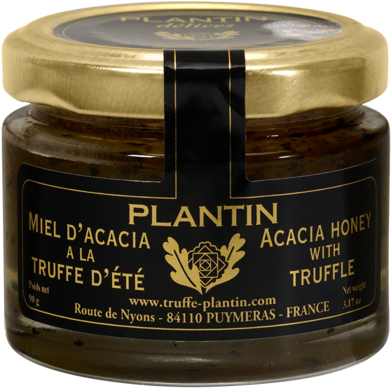 Acacia Honey Infused With Truffle 5% - Plantin Truffle Acacia Honey (600x598), Png Download