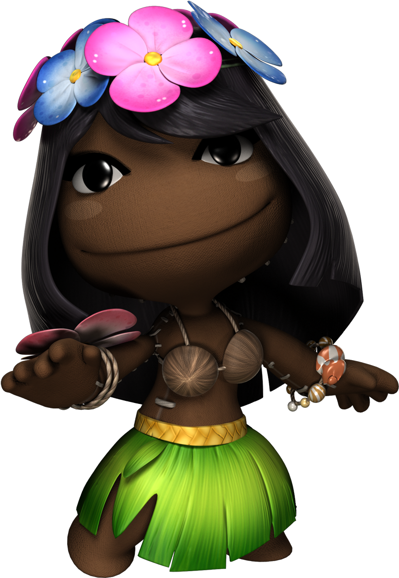 Little Big Planet 3 Sackgirl (1200x1200), Png Download
