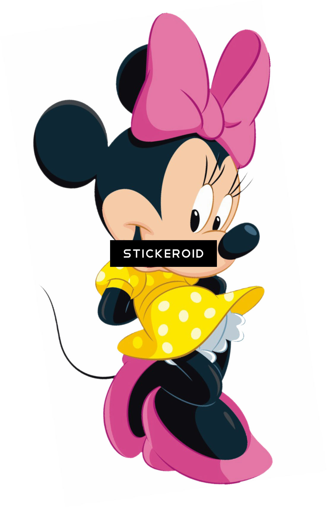 Download Minnie Mouse - Minnie Mouse Big Eyelashes PNG Image with No  Background 