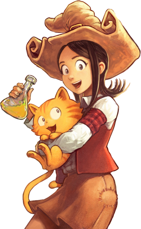 The Potion Contest - Pepper And Carrot (458x742), Png Download