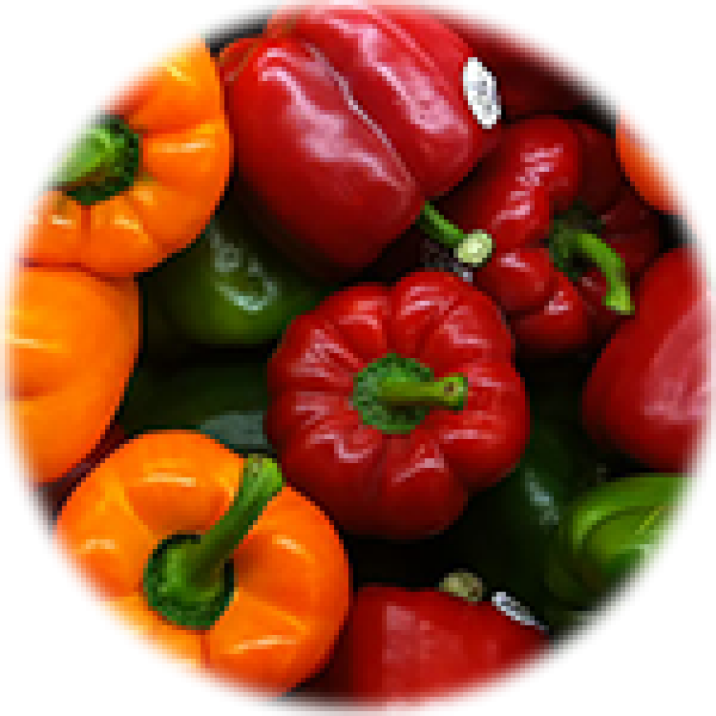 Perec 01 - Pepper Seeds Colorful Mix High Quality Sweet Bell Pepper (1024x1024), Png Download