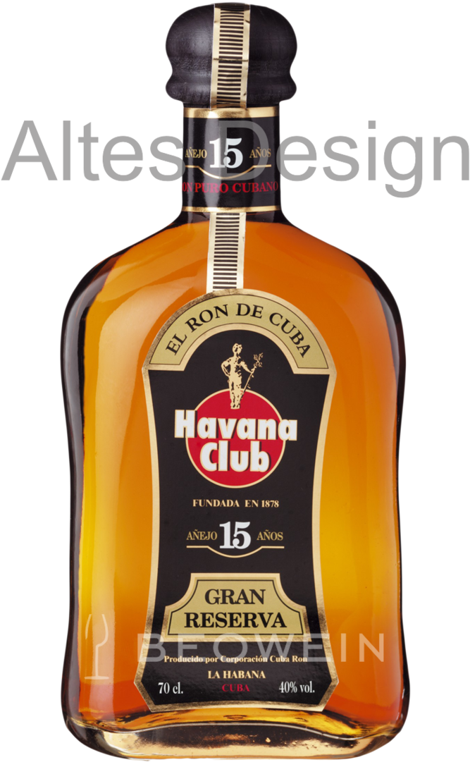 Havana Club Añejo 15 Años Gran Reserva 0,7 L - Havana Club 15 (1080x1080), Png Download