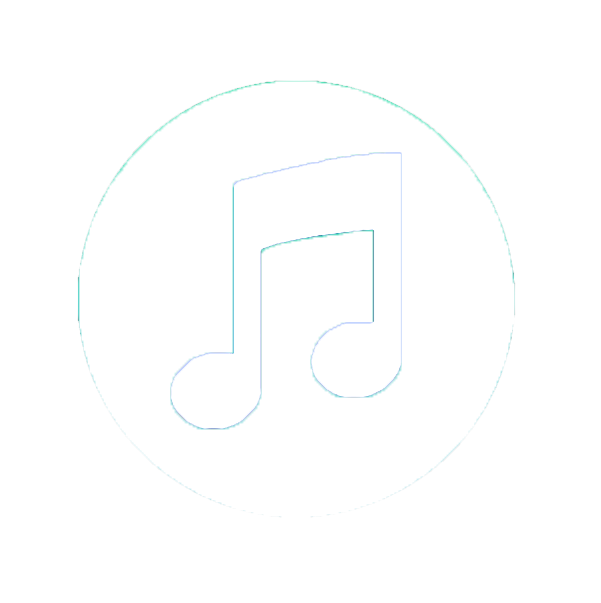 Logo Itunes White - Music (648x648), Png Download