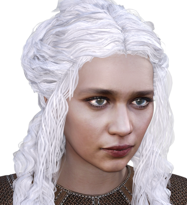 Daenerys Targaryen 08july - Daz 3d (605x665), Png Download