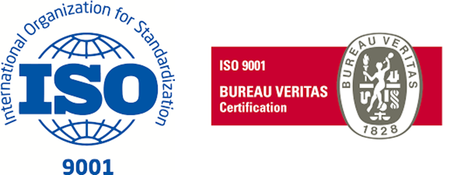 Logo Iso 9001 Par Le Bureau Veritas Certification Spl - Iso 14001 Png (923x351), Png Download