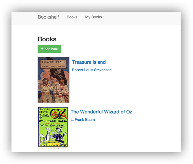 Screen Shot Of The Bookshelf App Showing Controls And (800x663), Png Download