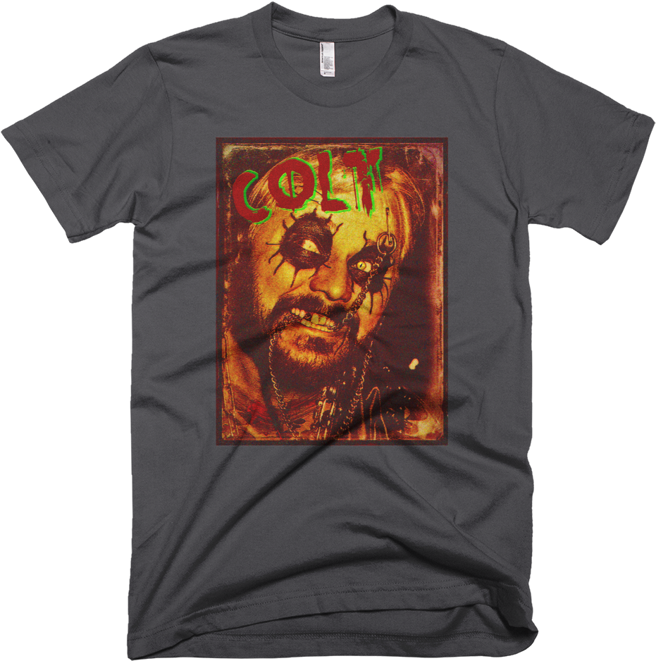 Image Of Colt Blooded Tee - Lacrosse Stick Tshirt Version 4 (1000x1000), Png Download