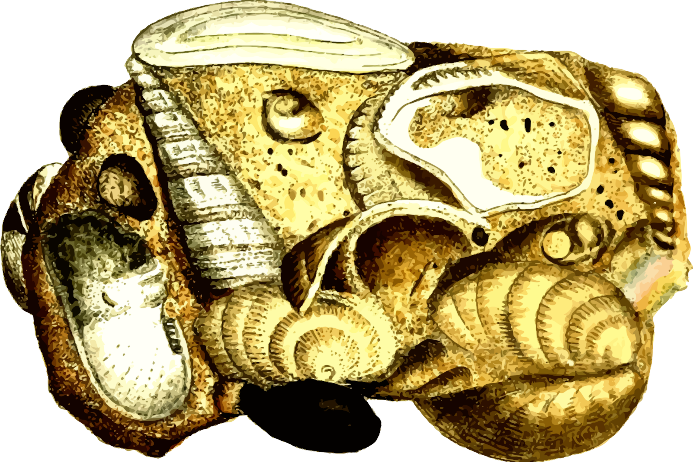 This Free Icons Png Design Of Calcareous Sandstone (2400x1600), Png Download