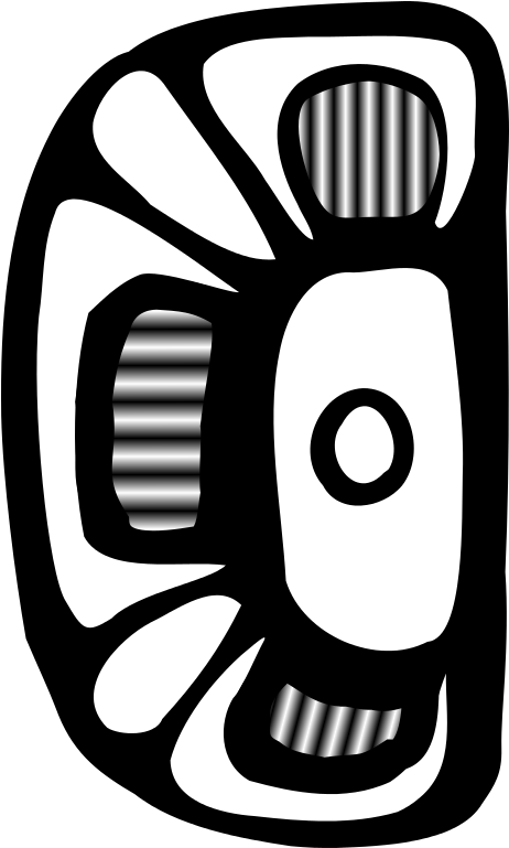 Maya G Num 0 Inc V1 - Ноль У Майя (922x768), Png Download