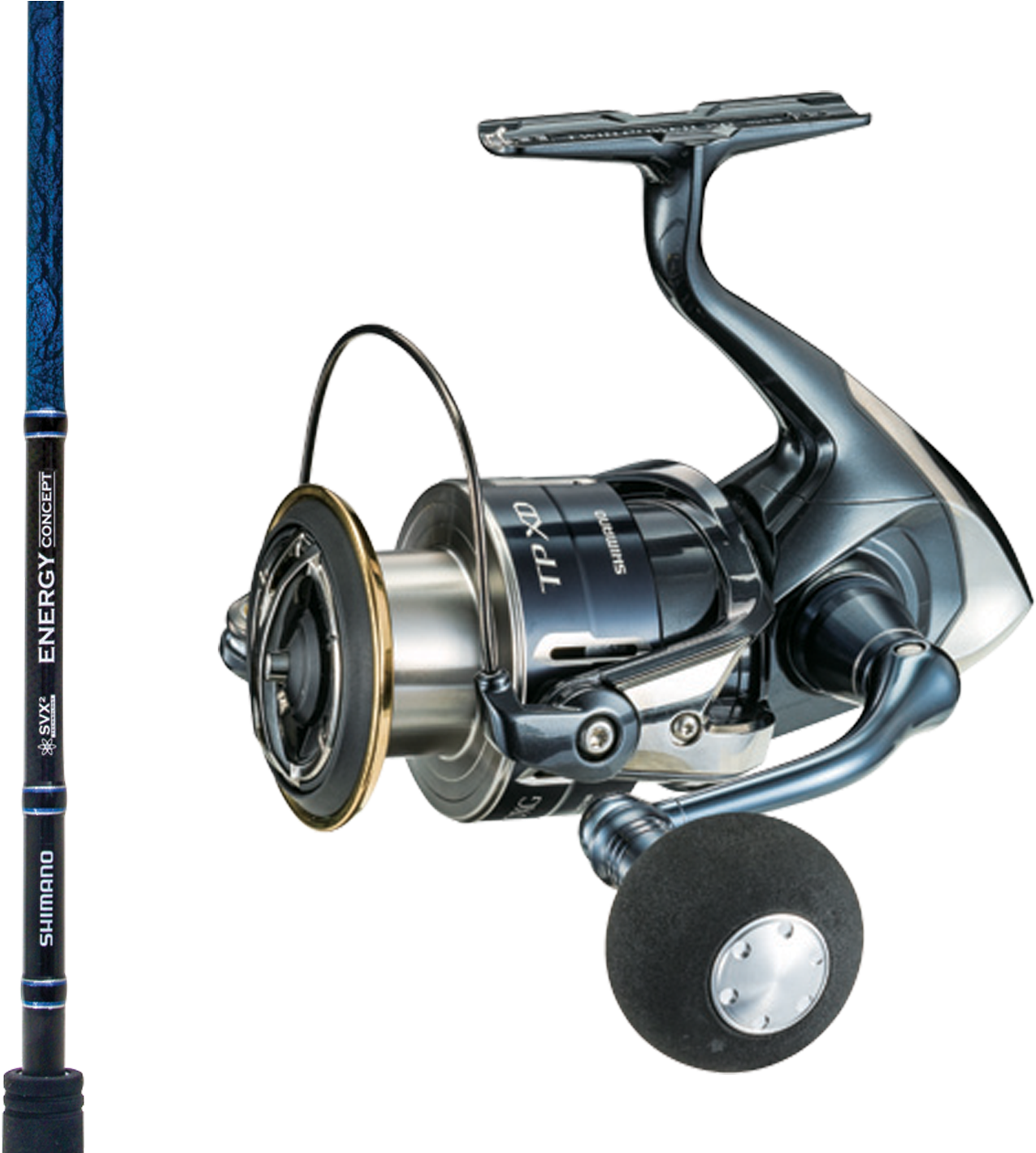 Shimano Twin Power Xd 4000 Xg Energy Concept 6'4 Pe2-3 - Twin Power Xd 5000 (1600x1417), Png Download