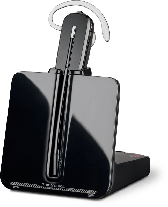 Gamme Cs500 Xd, Système De Micro-casque/oreillette - Plantronics Cs545-xd Wireless Headset (649x798), Png Download