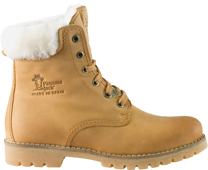 Characteristics - Panama Jack Damen Mit Fell (720x589), Png Download