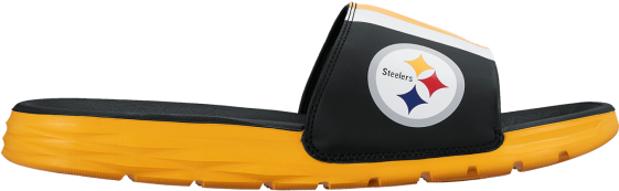 Mens Steelers Flip Flop (560x560), Png Download