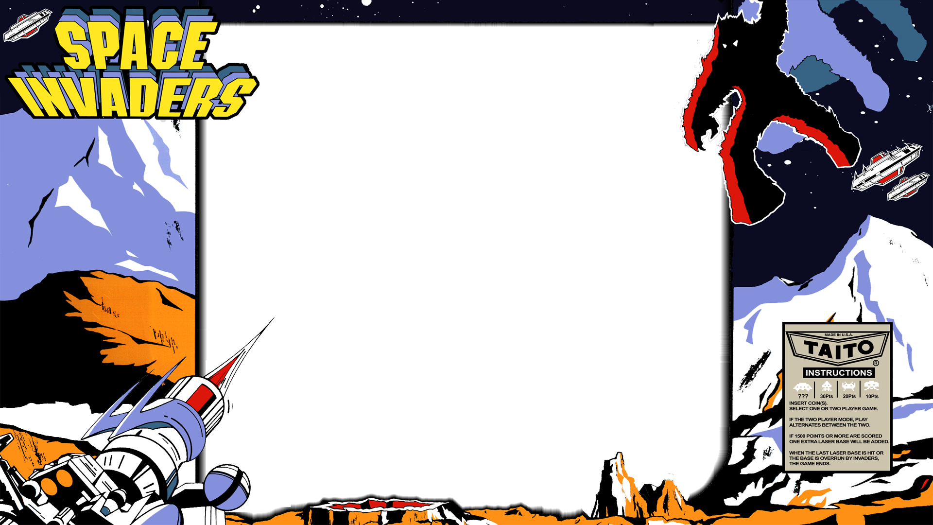 0 1485696163965 Inv Mz Ud - Space Invaders (1920x1080), Png Download