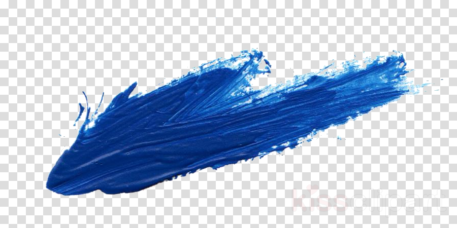 Navy Brush Stroke Png Clipart Paint Brushes - Clip Art (900x450), Png Download