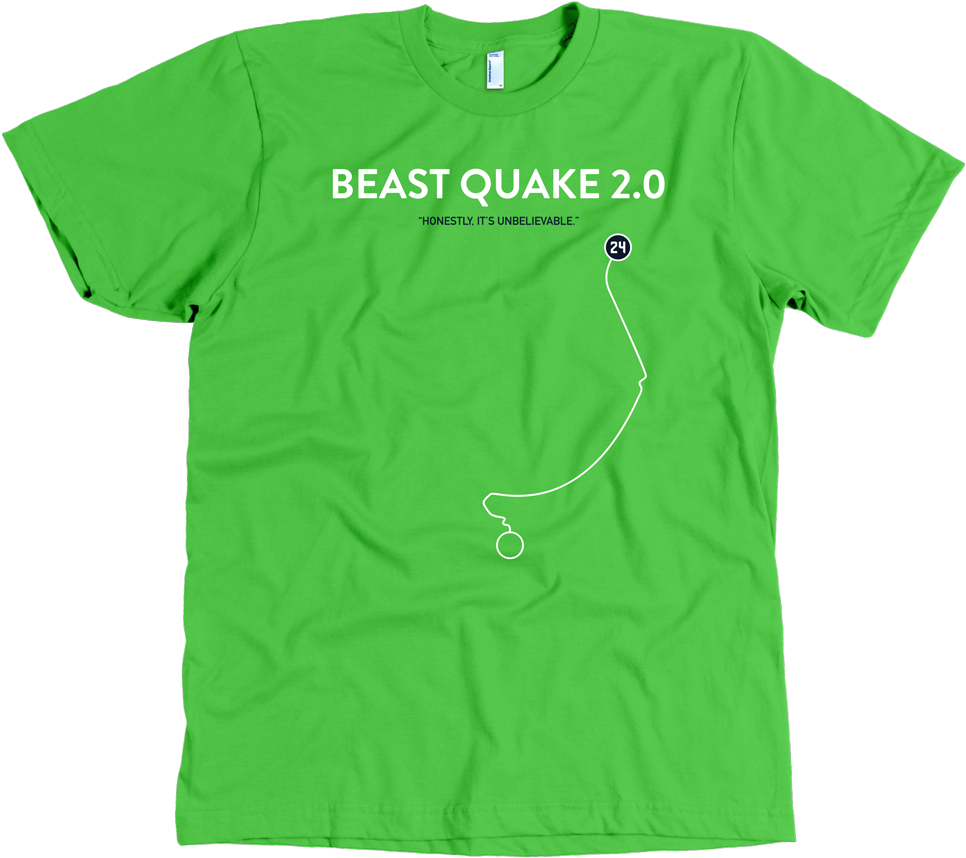 Beast Quake - Toast Shirts (1000x1000), Png Download