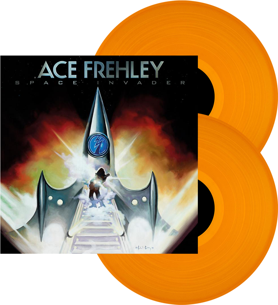 Space Invader [rock] - Ace Frehley Space Invader Vinyl (1000x1000), Png Download