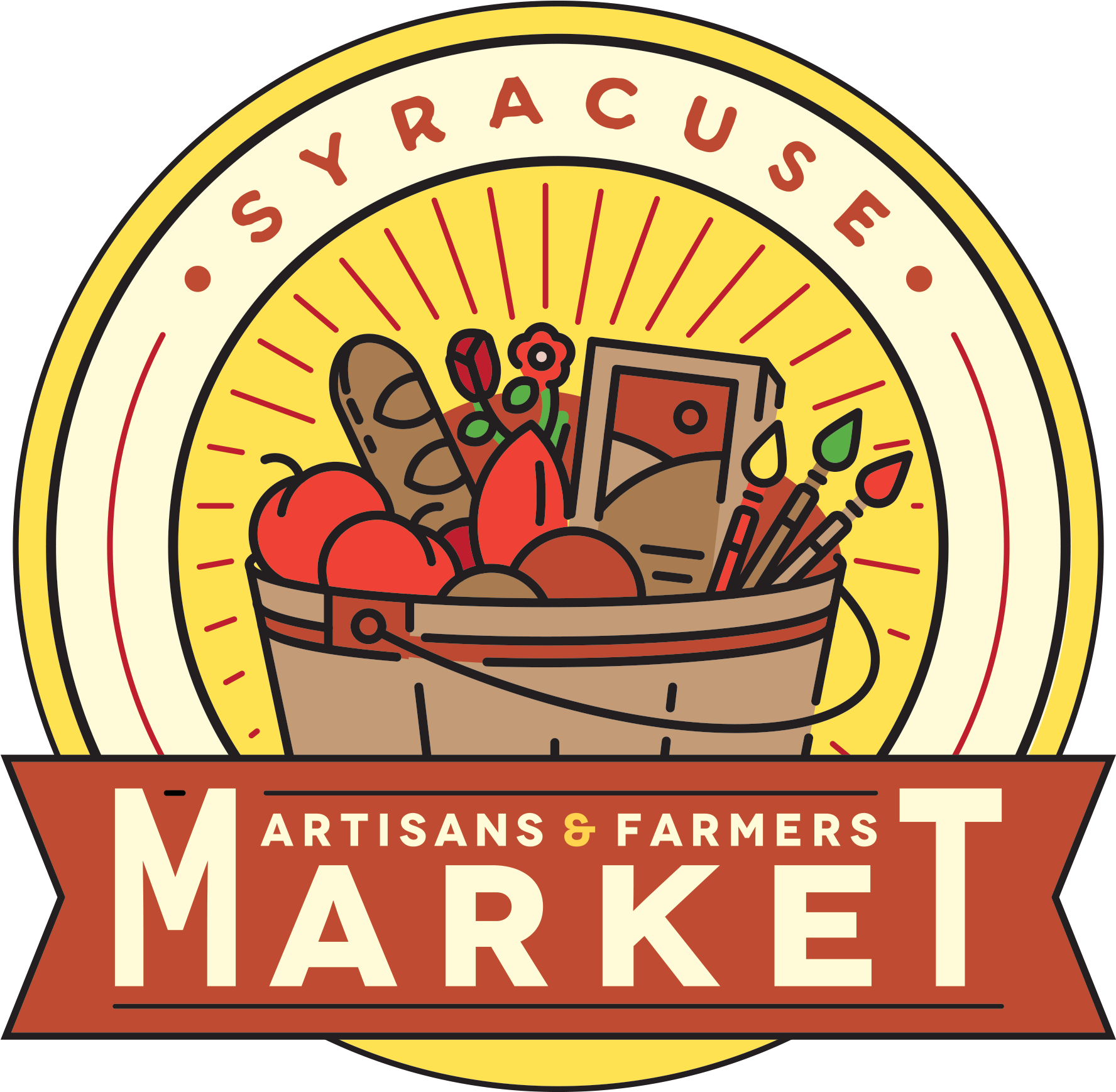 Artisans Amp Farmers Market Saturdays, 9 00am 2 00pm - Janmashtami Logo (2000x2000), Png Download