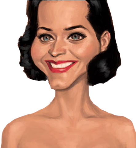 Katy Perry Clipart Transparent Background - Katy Perry Caricature (640x480), Png Download