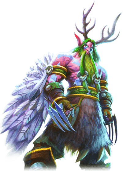 Druid Hearthstone (532x596), Png Download