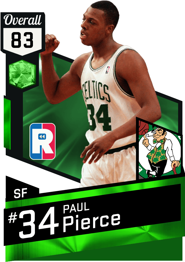 Paul Pierce - Elgin Baylor Nba 2k17 (651x941), Png Download