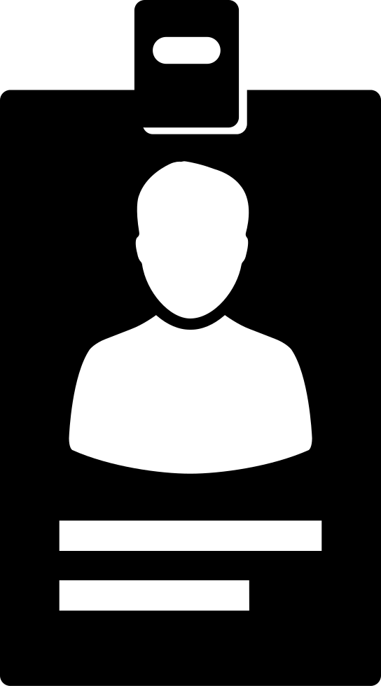 Id Card Comments - Portable Network Graphics (544x980), Png Download