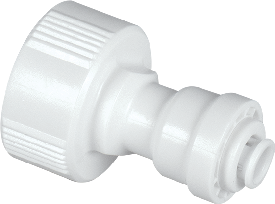Garden Hose Connector ¼" Qc - Nipple (800x800), Png Download